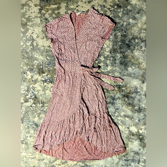 Abercrombie wrap high-low dress - Picture 1 of 5